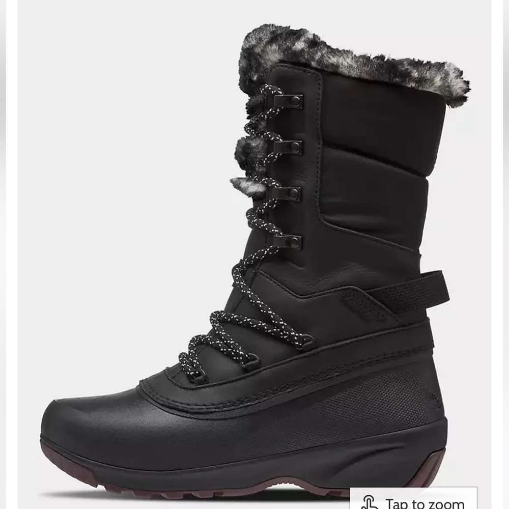 $179 The North Face Shellista IV Waterproof Snow winter boots women size 5.5